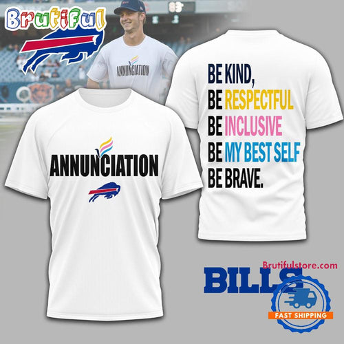 Buffalo Bills NFL Annunciation 2025 Unisex 3D Shirt