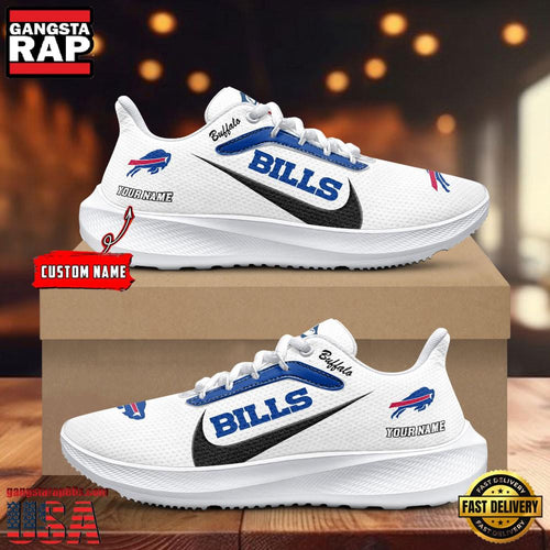 Custom Name Buffalo Bills New Design Air Force 1 Shoes Running Sneakers