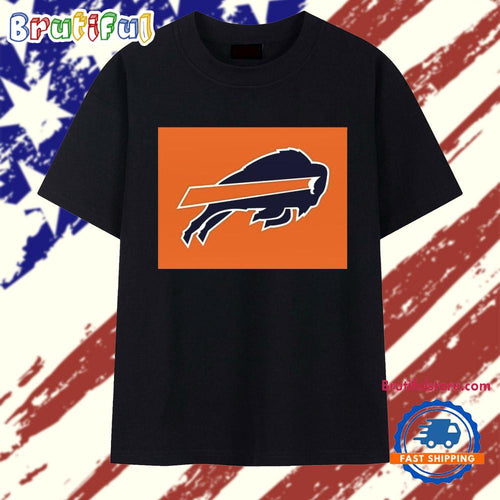 Buffalo Bills x Cleveland Browns Logo T Shirt