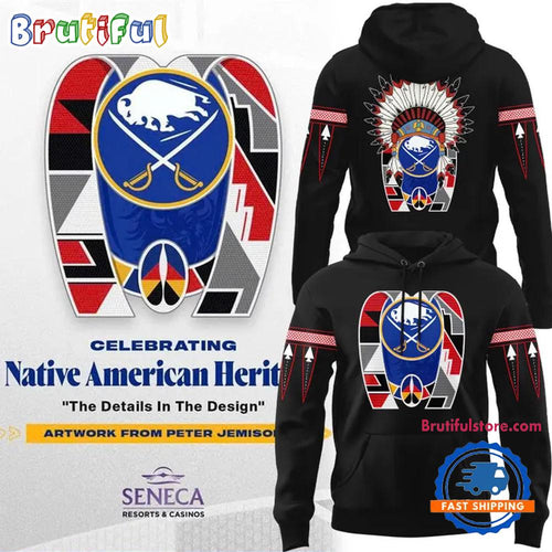 Buffalo Sabres Native American Heritage Hoodie Shirt
