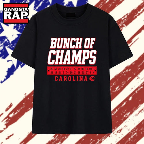Bunch of Champs Carolina Hurricanes Roster Numbers T Shirt , Vintage Trending Shirt