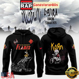 Calgary Flames x Korn Kanada Tour 2025 Unisex Hoodie
