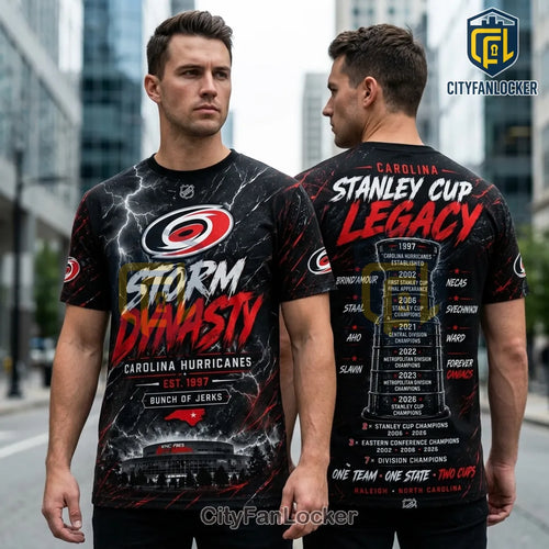 Carolina Hurricanes 2026 Stanley Cup Champions T-Shirt