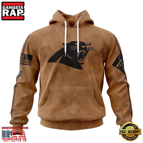 NFL Carolina Panthers Salute To Service For Veterans Day All Over Print Hoodie