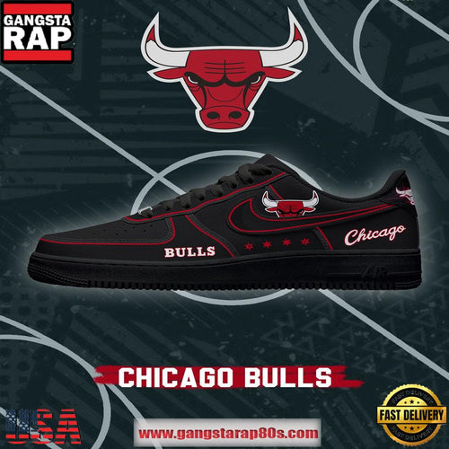 Chicago Basketball NBA New Version Nike Air Force 1 Shoes Running Sneakers