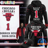 Chicago Bulls Collaborate With Legend Derrick Rose Hoodie