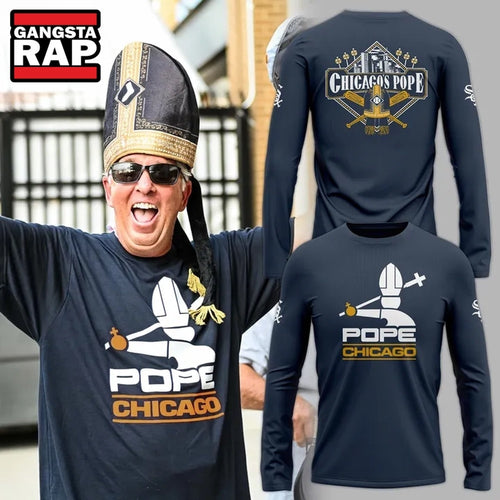 Chicago White Sox Chicago Pope 2026 Limited Edition Long Sleeve Shirt