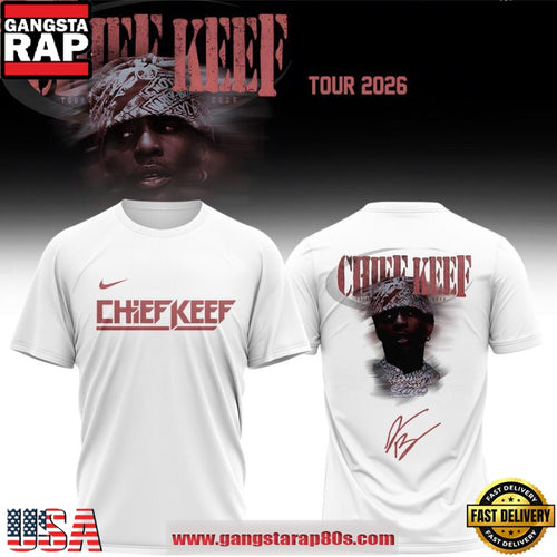 Chief Keef Tour 2026 Signature Pullover Unisex T Shirt