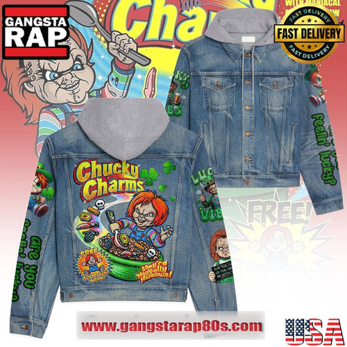 Chucky Charms Hooded Limited Edition Denim Jacket
