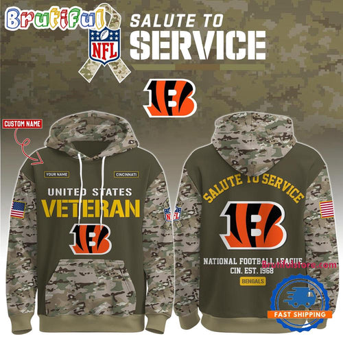 Cincinnati Bengals 2025 NFL Veteran Birthday Limited Edition Hoodie Shirt
