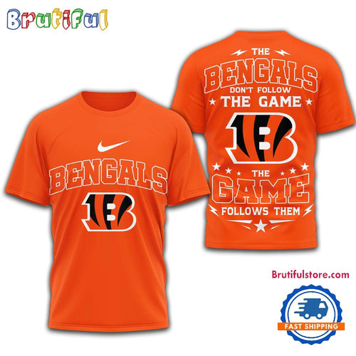 Cincinnati Bengals 2026 NFL Rule The Field Limited 3D T Shirt