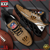 NFL Cincinnati Bengals New Design Max Soul Shoes, Running Sneakers
