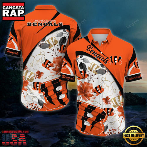 NFL Cincinnati Bengals New Design Hawaiian Shirt