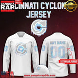 Cincinnati Cyclones Ice-Blue Special Edition Hockey Jersey