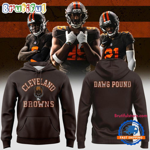 Cleveland Browns Dawg Pound 2025 Hoodie T-Shirt