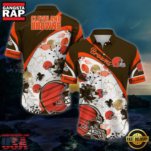 NFL Cleveland Browns New Design Hawaiian Shirt