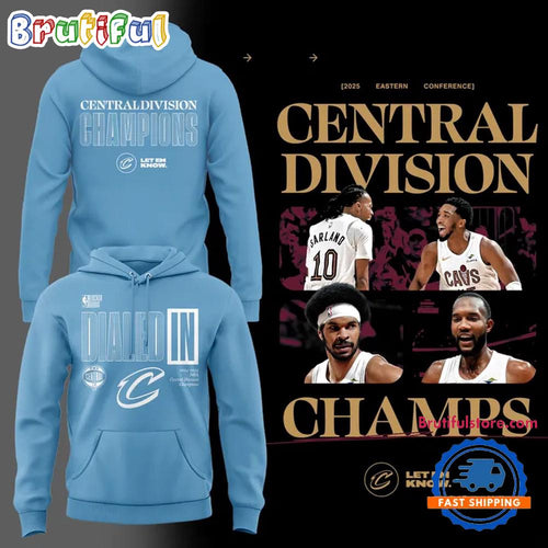 Cleveland Cavaliers Special Central Division Champions 2025 Hoodie Shirt