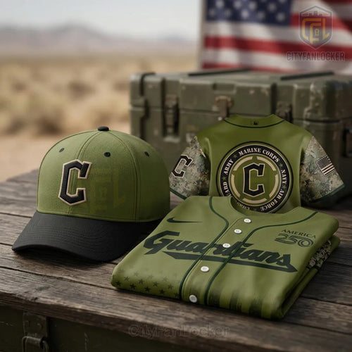 Cleveland Guardians America 250 Military Appreciation 2026 Jersey
