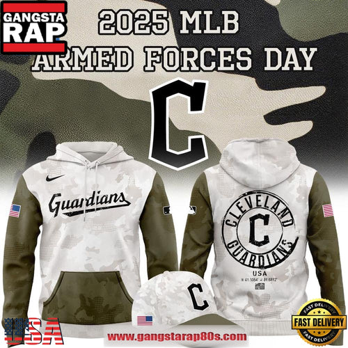 Cleveland Guardians Armed Forces Special Hoodie Shirt