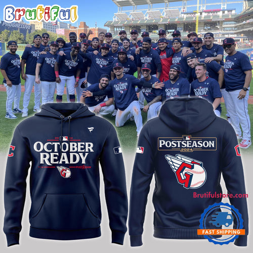 Cleveland Guardians October Ready Postseason 2024 Hoodie T-Shirt