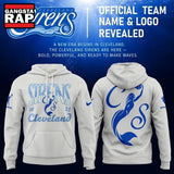 Cleveland Sirens 2028 WNBA Primary Logo Sky High Cream Hoodie