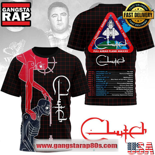Clutch Full Ahead Flank Special 3D T Shirt