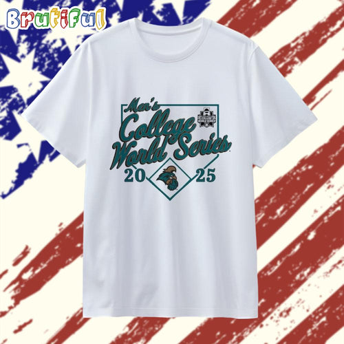 Coastal Carolina Chanticleers 2025 NCAA Baseball Men’s College World Series Bullpen Ace T Shirt