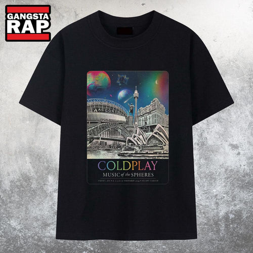 Coldplay Las Vegas 2025 Shows T Shirt
