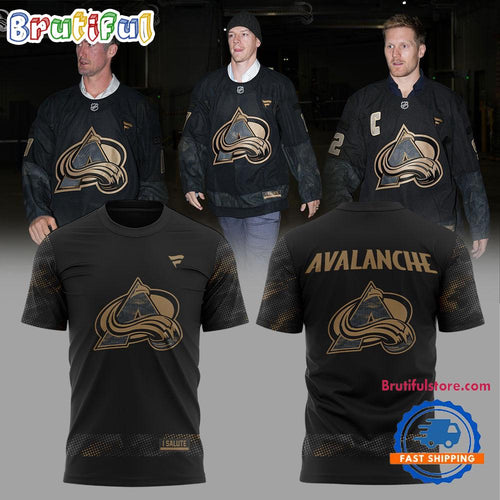 Colorado Avalanche Military Appreciation Night 2025 Limited T Shirt
