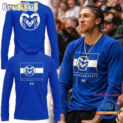 Colorado State Rams Basketball Throwback 2026 Limited Edition Long Sleeve Shirt