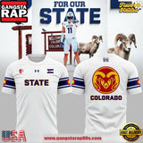 Colorado State Rams For Our State Special 3D T Shirt