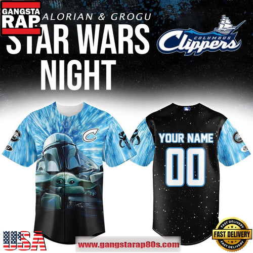 Columbus Clippers x Star Wars Night 2026 Custom Baseball Jersey