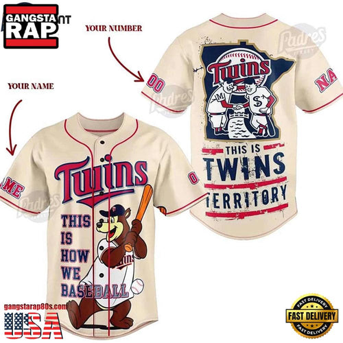 Personalized Minnesota Twins MLB Summer Baseball Jersey Shirt