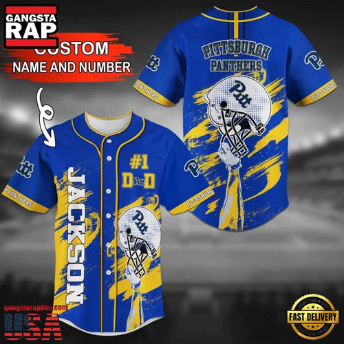 Personalized Pittsburgh Panthers Summer Baseball Jersey Shirt