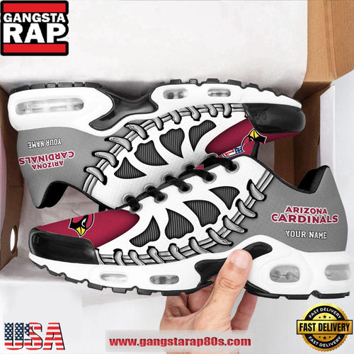 NFL Arizona Cardinals Unique Design 2026 Custom Air Max Plus Shoes Running Sneakers