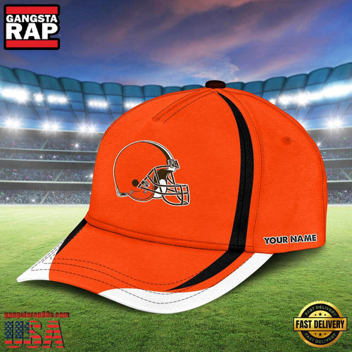 NFL Custom Name Cleveland Browns Basic Classic Cap Snapback Hats