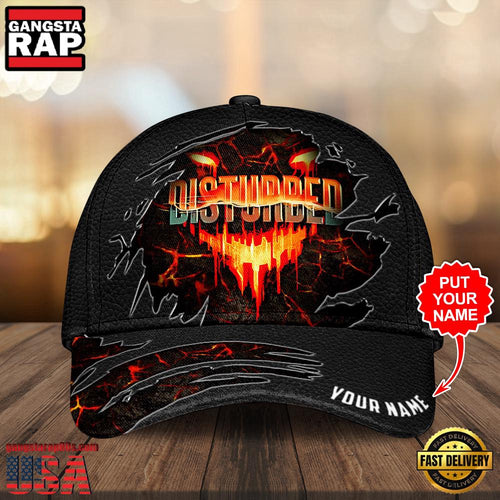 Custom Name Disturbed Music Classic Cap Hats