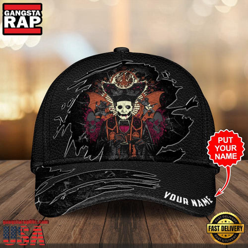 Custom Name Ghost Music Classic Cap Hats