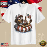Dachshund Beer Lover Dog Funny 4th of July USA 250th Anniversary 1776-2026 T-Shirt