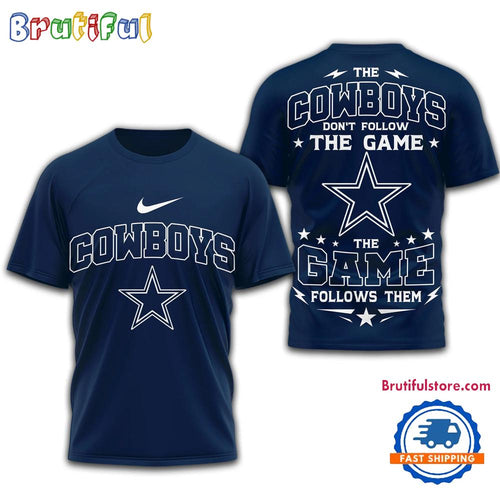 Dallas Cowboys 2026 NFL Rule The Field Limited 3D T Shirt