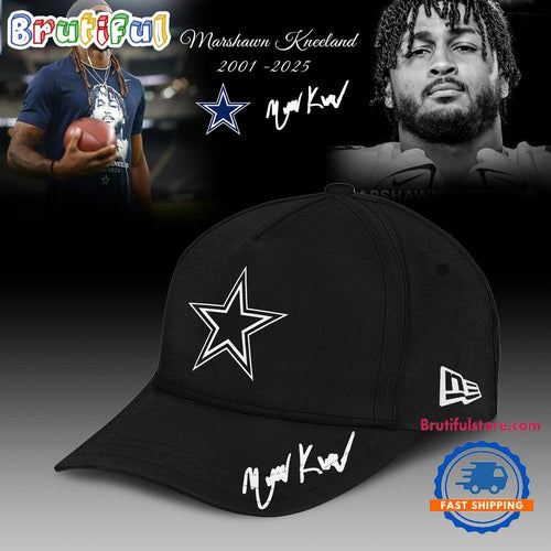 Dallas Cowboys Marshawn Kneeland Thank You Memories 2001-2025 Black Cap