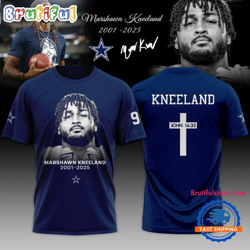 Dallas Cowboys Marshawn Kneeland Thank You Memories 2001-2025 Limited Edition T Shirt