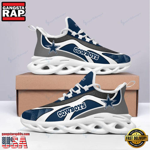 NFL Dallas Cowboys Max Soul Shoes Running Sneakers New Designer