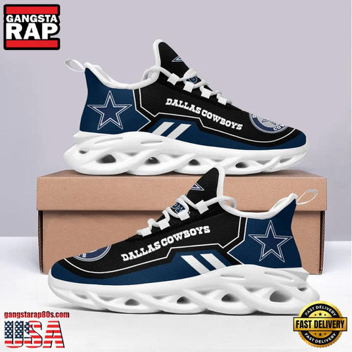 NFL Dallas Cowboys Pattern Max Soul Shoes Running Sneakers New Designer