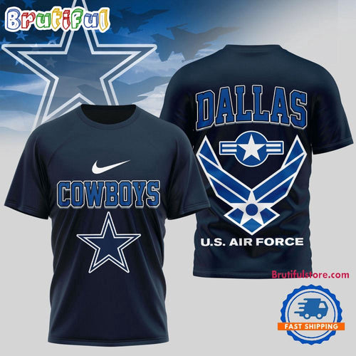 Dallas Cowboys US Air Force Military Unisex 3D Shirt