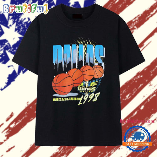 Dallas Wings Established 1998 basketball team T Shirt