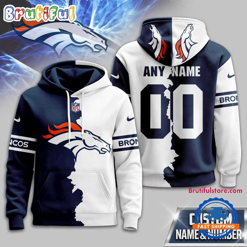 Denver Broncos 2025 NFL Victory Split Limited Hoodie Shirt
