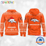 Denver Broncos 2025 Reindeer Football Christmas New Hoodie Shirt