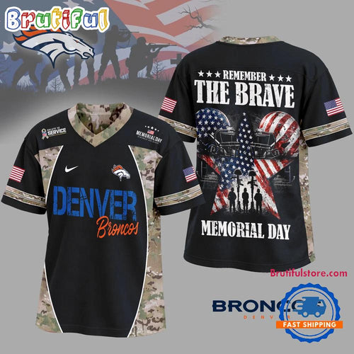 Denver Broncos 2026 NFL Memorial Day New Design Football Jersey