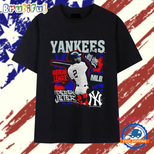 Derek Jeter New York Yankees Mitchell and Ness Star Moment T Shirt